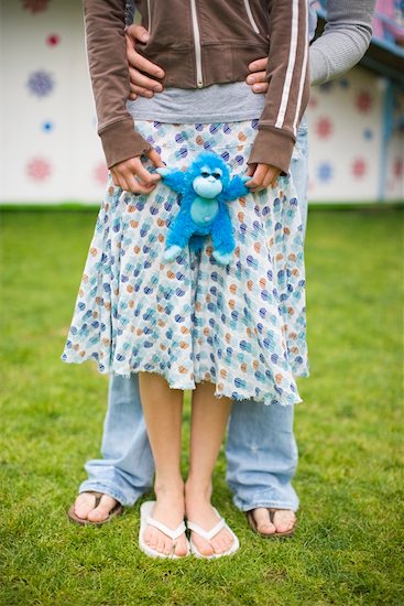 Boy Hugging Girl at Carnival Stock Photo - Premium Rights-Managed, Artist: Ty Milford, Image code: 700-02200333