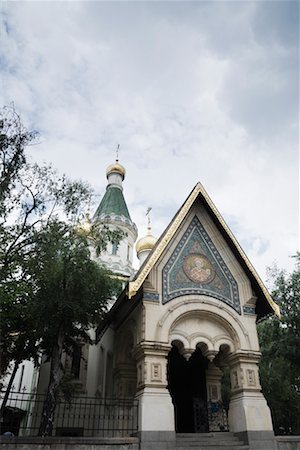 Russian Church of Sofia, Sofia, Bulgaria Foto de stock - Con derechos protegidos, Código: 700-02200776