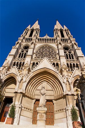 Exterior of Cathedral, Marseille, Bouche du Rhone, France Stock Photo - Rights-Managed, Code: 700-02200797