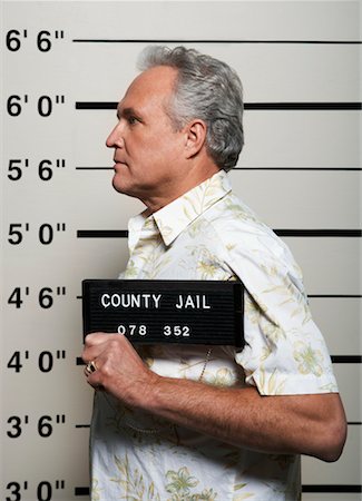 police (places and things) - Mug Shot of Man Stock Photo - Rights-Managed, Code: 700-02201309