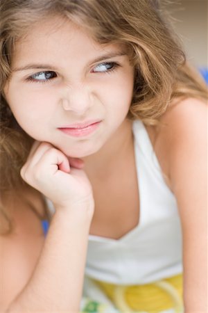 defiant - Portrait of Angry Girl Foto de stock - Con derechos protegidos, Código: 700-02231934