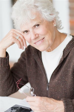 single old woman - Portrait of Woman Stock Photo - Rights-Managed, Code: 700-02231933
