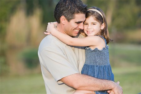 Portrait of Father and Daughter Stock Photo - Rights-Managed, Code: 700-02231986