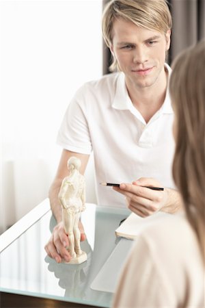pain relief - Acupuncturist With Client Stock Photo - Rights-Managed, Code: 700-02244971