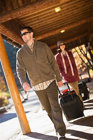 Couple at Resort, Yosemite National Park, California, USA Stock Photo - Rights-Managed, Code: 700-02245489