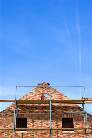 Brick Wall of New Home, Netherlands Foto de stock - Con derechos protegidos, Código: 700-02257873