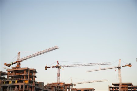 development of machines - Construction at Olympic Village, False Creek, Vancouver, British Columbia, Canada Stock Photo - Rights-Managed, Code: 700-02264102