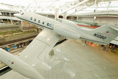 simsearch:700-02418160,k - Learjet at the Denver International Airport, Denver, Colorado, USA Stock Photo - Rights-Managed, Code: 700-02264328