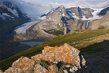 simsearch:400-05314594,k - Athabasca Glacier, Columbia Icefield, Jasper National Park, Alberta, Canada Foto de stock - Con derechos protegidos, Código: 700-02264944
