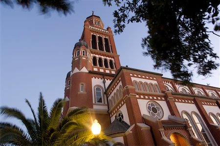 Außenseite der Kirche, Lafayette, Louisiana, USA Stockbilder - Lizenzpflichtiges, Bildnummer: 700-02265184