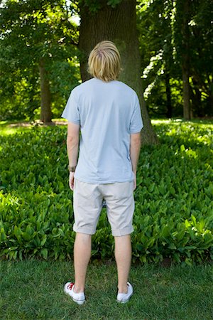 sara lynne harper - Man Looking at Tree, Brooklyn Botanical Gardens, Brooklyn, New York City, New York Stock Photo - Rights-Managed, Code: 700-02265252