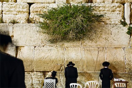 People at Wailing Wall, Jerusalem, Israel Foto de stock - Con derechos protegidos, Código: 700-02265650