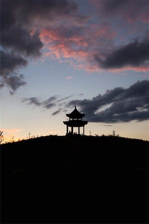 simsearch:700-02265758,k - Pagoda on Hilltop at Dusk, Xiwuzhumuqinqi, Inner Mongolia, China Stock Photo - Rights-Managed, Code: 700-02265762