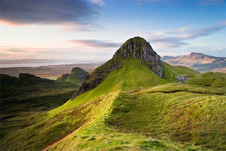 Overview of Mountains, Isle of Skye, Scotland Stock Photo - Rights-Managed, Code: 700-02260046