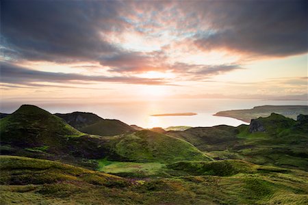 Sunrise over Moorland, Isle of Skye, Scotland Stock Photo - Rights-Managed, Code: 700-02260047