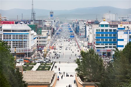 simsearch:700-02289764,k - Overview of City, Xilinhot, Inner Mongolia, China Stock Photo - Rights-Managed, Code: 700-02263865