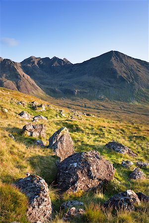 slope - Fionn Choire, Am Basteir, Cuillin Hills, Isle of Skye, Inner Hebrides, Scotland Stock Photo - Rights-Managed, Code: 700-02289387