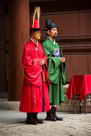 Palace Guards, Deoksugung, Seoul, South Korea Stock Photo - Rights-Managed, Code: 700-02289634