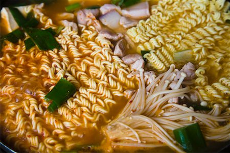 Noodle and Meat Dish, Seoul, South Korea Stock Photo - Rights-Managed, Code: 700-02289667
