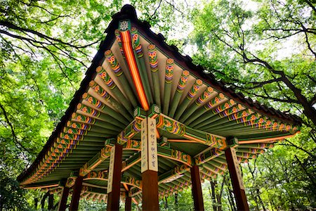 séoul - Gazebo de jardin de Changdeokgung, Séoul, Corée du Sud Photographie de stock - Rights-Managed, Code: 700-02289681