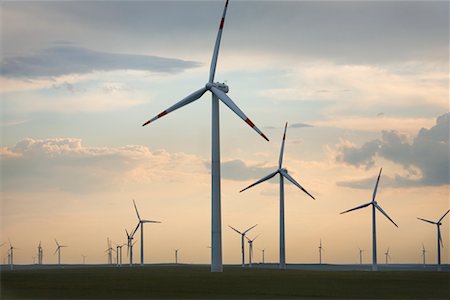 energia eolica - Wind Farm in Abaga Banner, Ximeng Huitengha, Xilinhot, Inner Mongolia, China Fotografie stock - Rights-Managed, Codice: 700-02289791