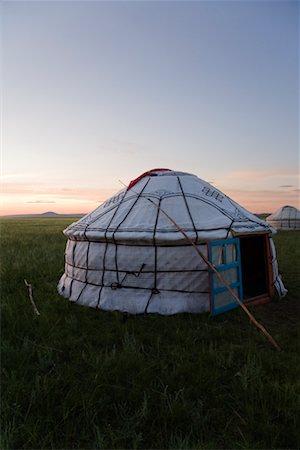 simsearch:700-02265758,k - Exterior of Yurt, Inner Mongolia, China Stock Photo - Rights-Managed, Code: 700-02289834