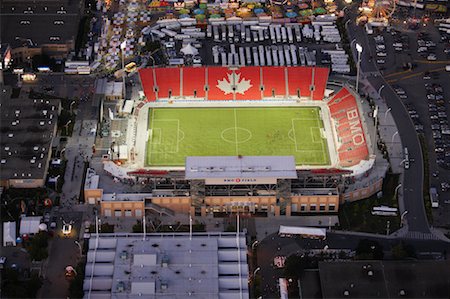 Aerial View of BMO Field, Toronto, Ontario, Canada Stock Photo - Rights-Managed, Code: 700-02314974