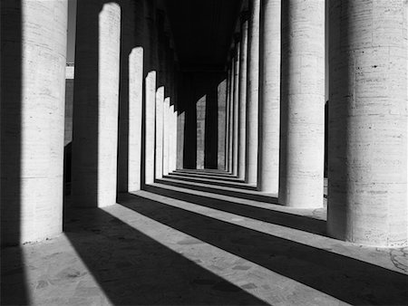 estable - Colonnes, Esposizione Universale Roma, Rome, Italie Photographie de stock - Rights-Managed, Code: 700-02315050