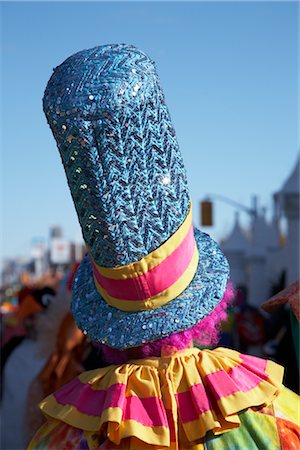 street procession celebration - Clown at Santa Clause Parade Stock Photo - Rights-Managed, Code: 700-02347785