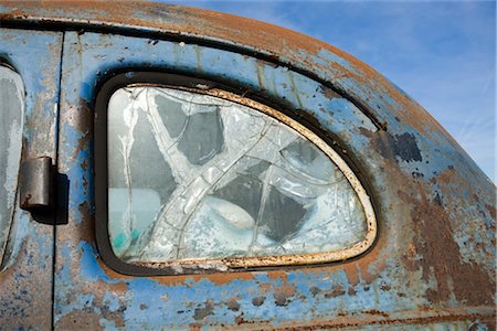 Close-up of Old Car Stock Photo - Rights-Managed, Code: 700-02348588