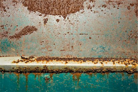 pintura desconchada - Close-up of Rusty Car Foto de stock - Con derechos protegidos, Código: 700-02348582
