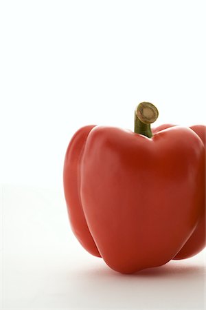 pimiento rojo - Still Life of Sweet Red Pepper Foto de stock - Con derechos protegidos, Código: 700-02348997