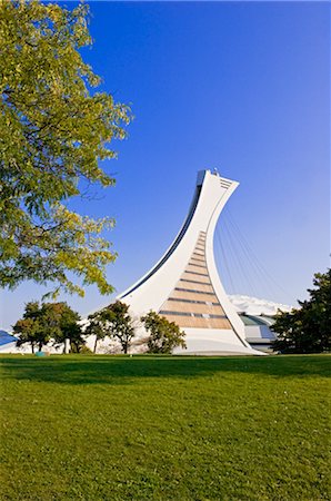 Olympic Stadium, Montreal, Quebec Canada Foto de stock - Con derechos protegidos, Código: 700-02349007