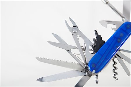 scissors - Still Life of Swiss Army Knife Stock Photo - Rights-Managed, Code: 700-02349024