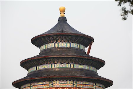 simsearch:700-02385918,k - The Hall of Prayer for Good Harvest, Temple of Heaven, Beijing, China Foto de stock - Direito Controlado, Número: 700-02376649