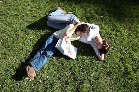 Mother and Daughter Reading Stock Photo - Rights-Managed, Code: 700-02376977