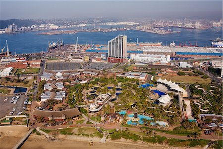 south african cities - uShaka Marine World and Durban Point Waterfront, KwaZulu Natal, South Africa Stock Photo - Rights-Managed, Code: 700-02377244