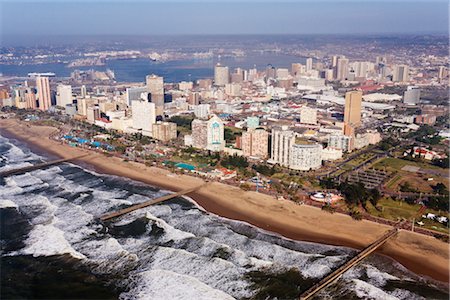 Golden Mile Beachfront Hotels, Durban, KwaZulu Natal, South Africa Foto de stock - Con derechos protegidos, Código: 700-02377246