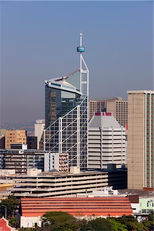 Skyline von Durban, KwaZulu Natal, Südafrika Stockbilder - Lizenzpflichtiges, Bildnummer: 700-02377240