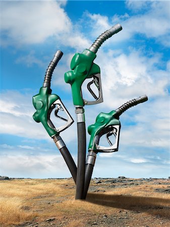 environment gas - Oil Pumps in Desert Stock Photo - Rights-Managed, Code: 700-02377623