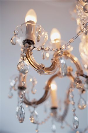 Close-up of Chandelier Foto de stock - Con derechos protegidos, Código: 700-02371542