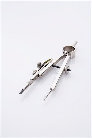 drafting tool - Still Life of Compass Stock Photo - Rights-Managed, Code: 700-02371593