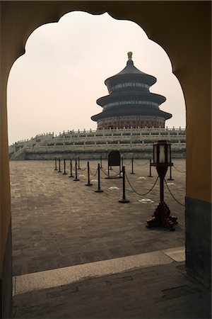 La salle de prière pour une bonne récolte, Temple du ciel, Pékin, Chine Photographie de stock - Rights-Managed, Code: 700-02385924