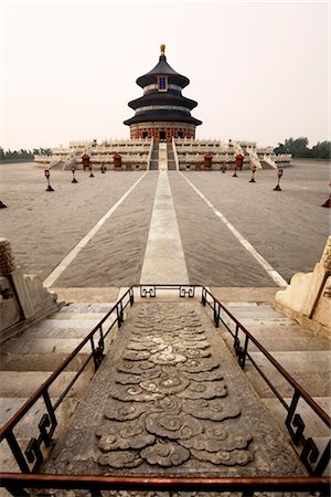 La salle de prière pour une bonne récolte, Temple du ciel, Pékin, Chine Photographie de stock - Rights-Managed, Code: 700-02385921