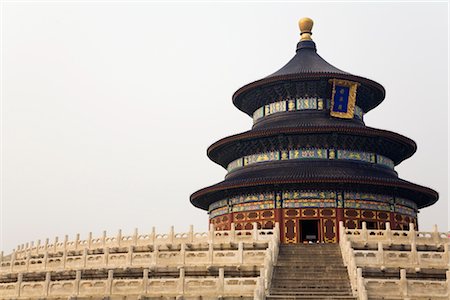 La salle de prière pour une bonne récolte, Temple du ciel, Pékin, Chine Photographie de stock - Rights-Managed, Code: 700-02385933