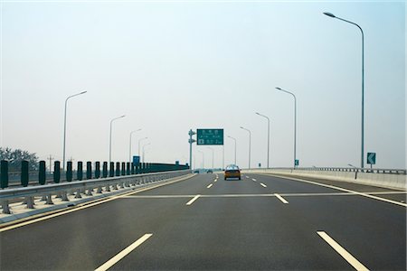 Freeway in Beijing, China Stock Photo - Rights-Managed, Code: 700-02386161