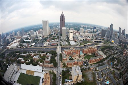 Aerial View of Atlanta, Georgia, USA Stock Photo - Rights-Managed, Code: 700-02418150