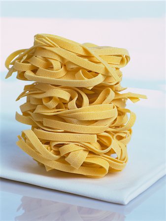 egg noodle - Stack of Dried Pasta Stock Photo - Rights-Managed, Code: 700-02428793