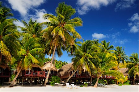 paradise scene - Paradise Cove, Aitutaki, Cook Islands, South Pacific Stock Photo - Rights-Managed, Code: 700-02429225