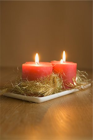 Lit Candles Stock Photo - Rights-Managed, Code: 700-02461239